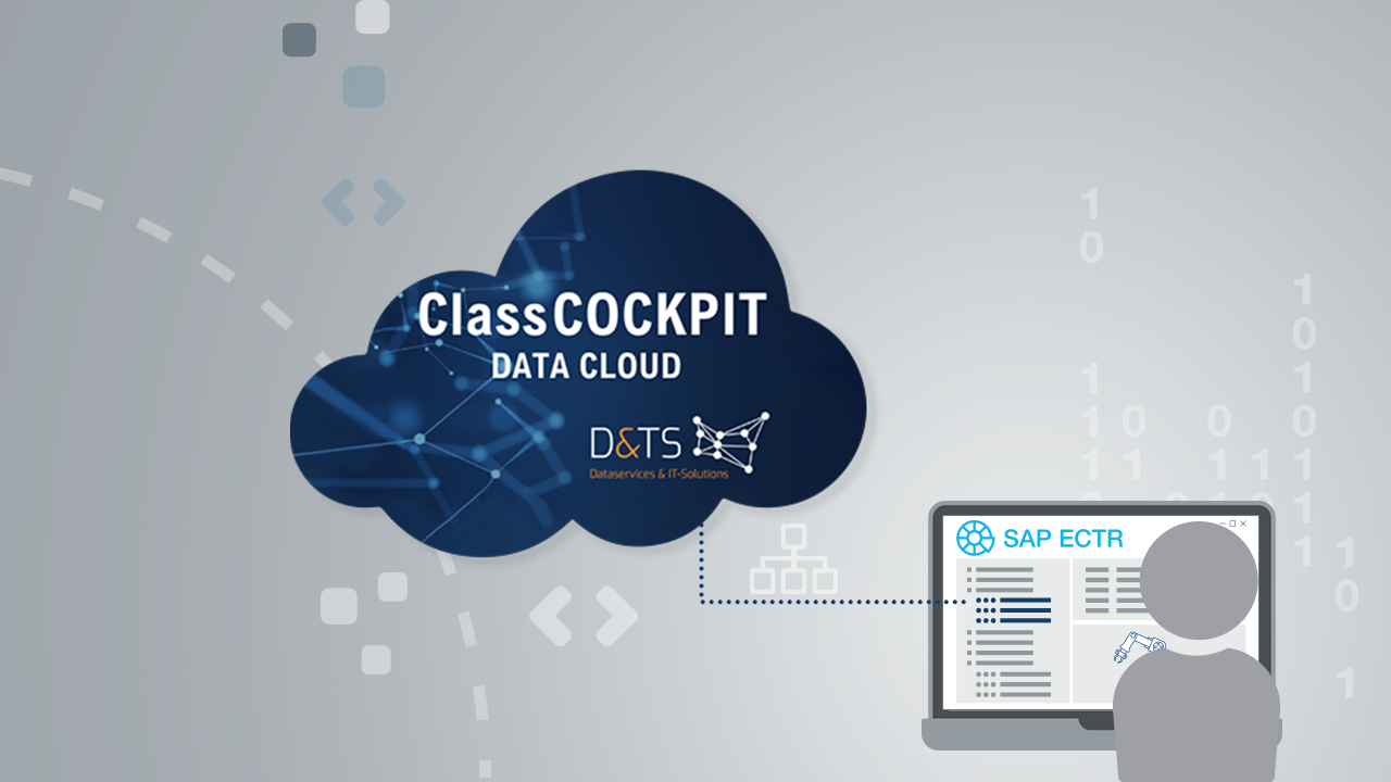 Cooperation of D&TS and DSC for integrating ECLASS into SAP ECTR