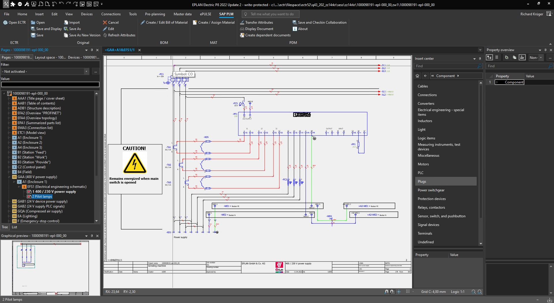 SAP ECTR interface to EPLAN