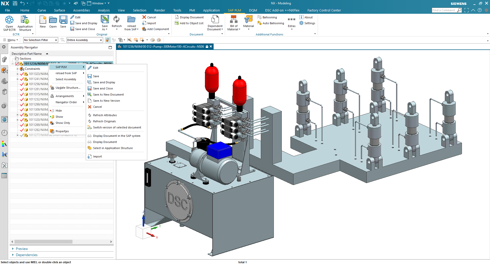 SAP ECTR interface to NX SAP ECTR interface to NX
